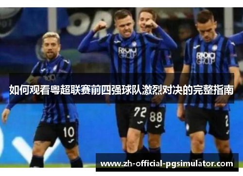 如何观看粤超联赛前四强球队激烈对决的完整指南
