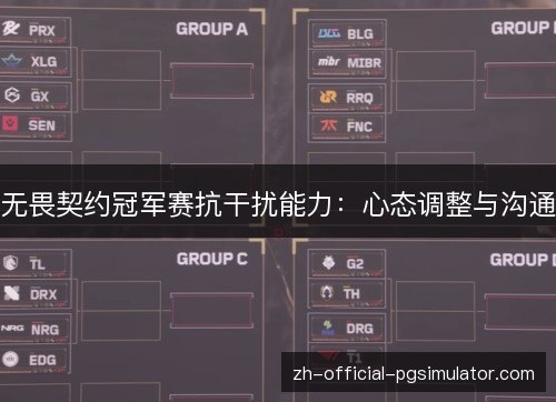 无畏契约冠军赛抗干扰能力：心态调整与沟通